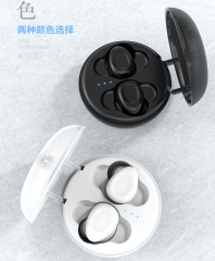 Portable True Wireless Handfree TWS 5.0 Earbuds Bluetooth Headphones Earphone with Mic Charging Case for Smart Phone