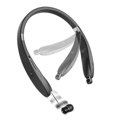 HBS991 Neckband Stereo Wireless Foldable/Retractable Sports Bluetooth Headsets Earphones for Running