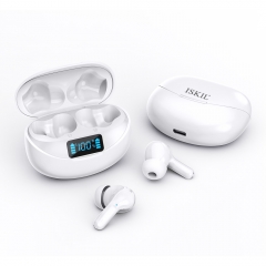 i17 True Wireless Earphones Bluetooth 5.0 TWS in-Ear stereo Earbuds Mini Headset with LED display